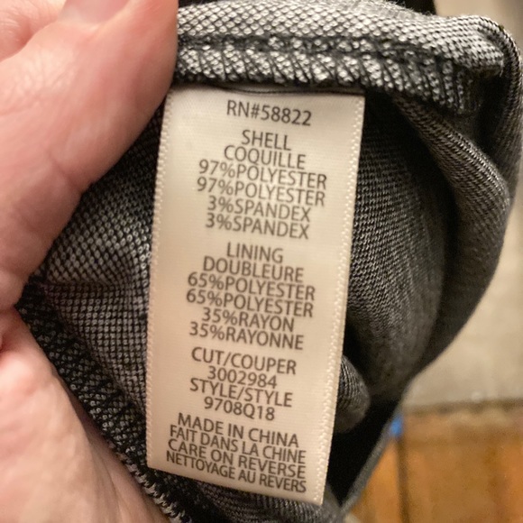 Pleated Houndstooth Stretch Mini Skirt w Pockets - Picture 4 of 4